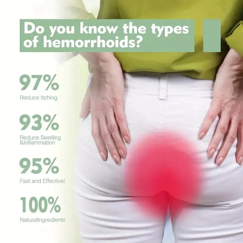 Hemorrhoids Relief Cream for Pain and Itching Relief