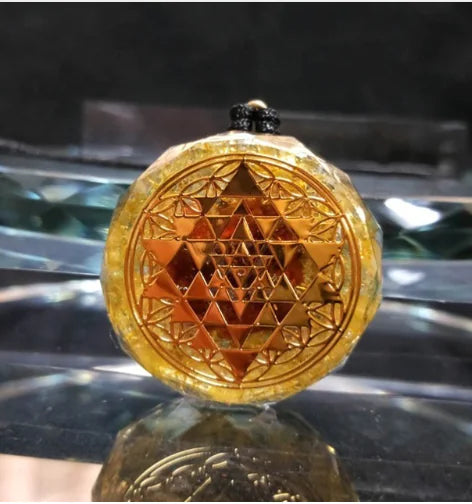 Orgone Energy Healing Pendant for Love and Abundance