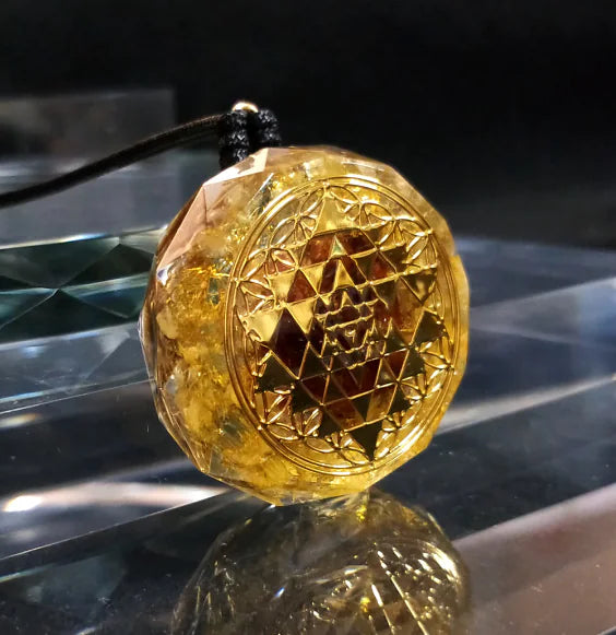Orgone Energy Healing Pendant for Love and Abundance