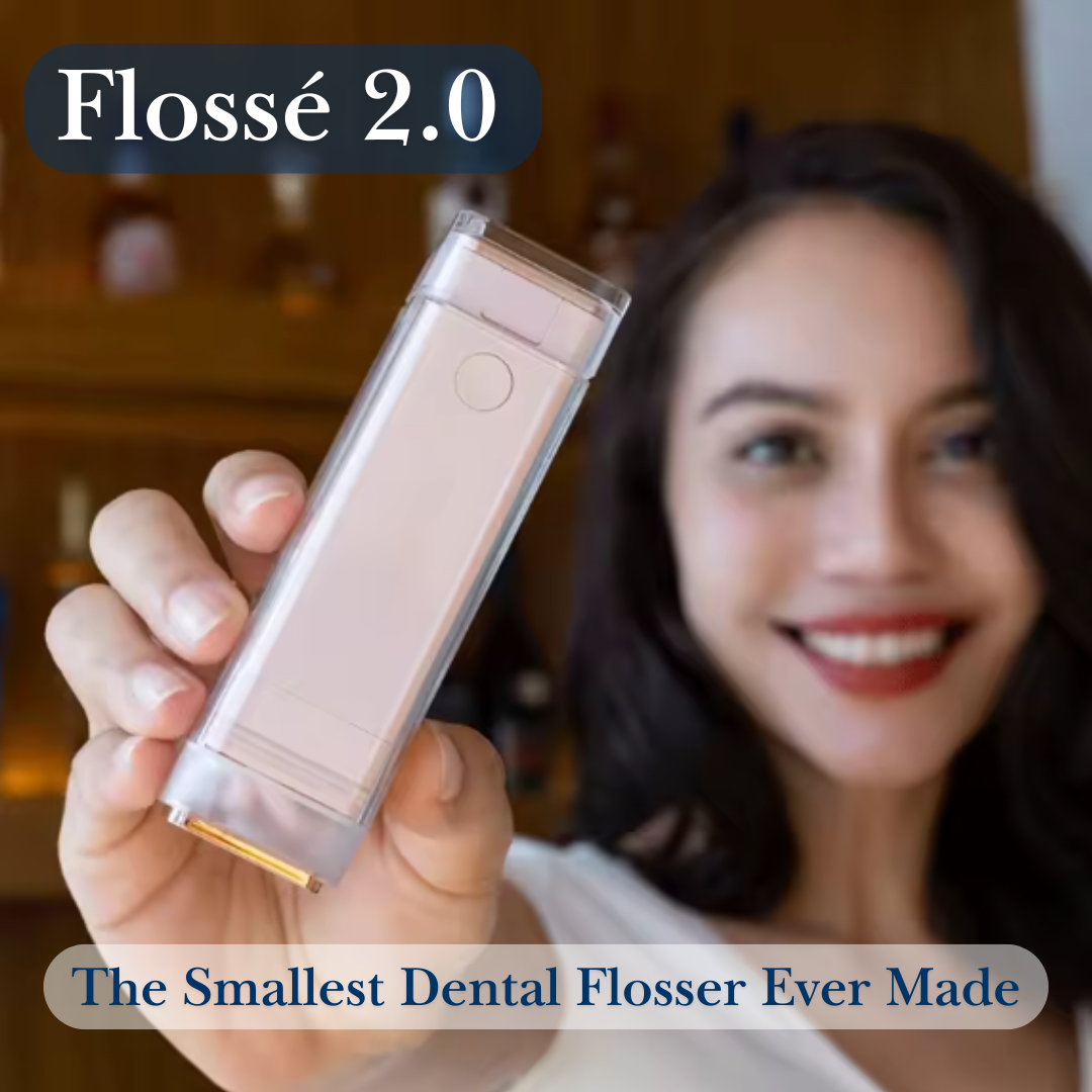 Flossé 2.0 – The Smallest Dental Flosser Ever Made