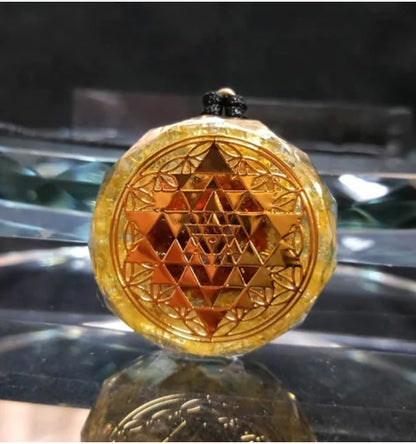 Orgone Energy Healing Pendant for Love and Abundance