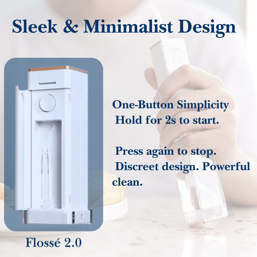 Flossé 2.0 – The Smallest Dental Flosser Ever Made