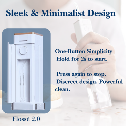 Flossé 2.0 – The Smallest Dental Flosser Ever Made